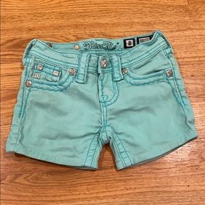 Girls Miss Me shorts